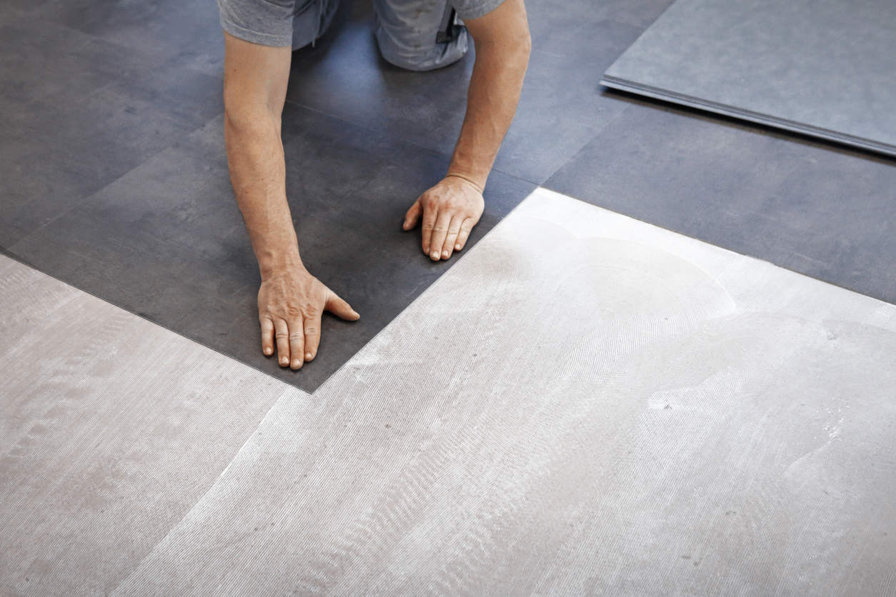 Old Vinyl Or Linoleum Flooring, How To Do Lino Flooring